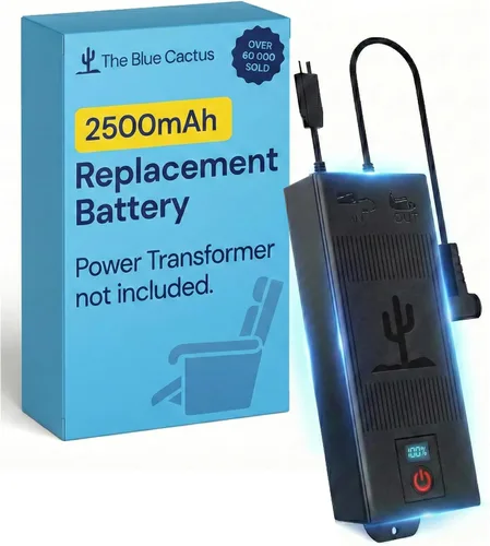 Blue Cactus - Batería de repuesto para muebles reclinables de 2500 mAh, batería reclinable recargable para reclinables simples sin características