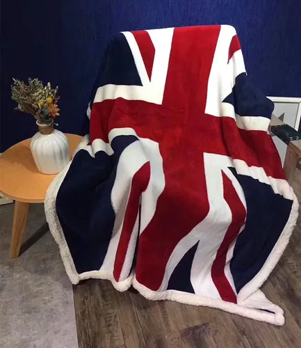 Miniatura 3 de UKELER Manta de Forro Polar Union Jack 50 x 60 Pulgadas Mantas de Forro Polar Suaves y Esponjosas para Adultos, Niños Pequeños, Niños y Niñas