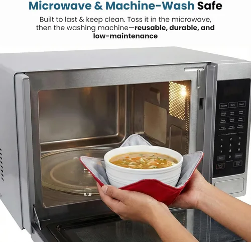 Miniatura 4 de Los porta cuencos calientes Jokari son aptos para microondas y combinan los beneficios de un protector térmico y un acogedor para un cuenco o olla