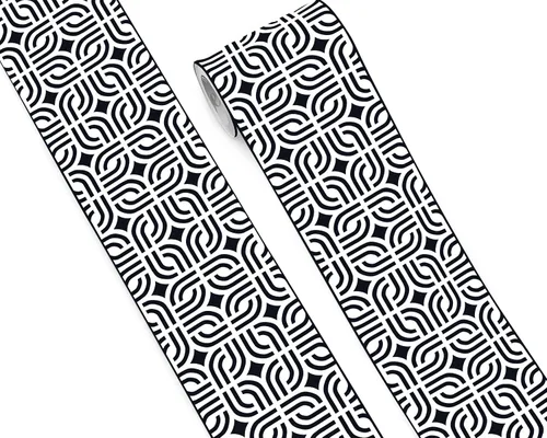 Miniatura 27 de FLFK Adhesivos de Azulejos de Borde de Pared Despegar y Pegar Papel Tapiz de Borde para Salpicadero de Cocina Baño Cuarto de Ducha, 4"x240