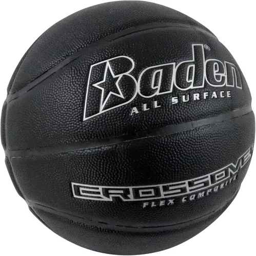 Miniatura 7 de Baden Crossover Composite Pelota De Baloncesto. Negro/Plata