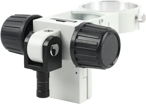 Miniatura 2 de Kit de accesorios para microscopio de 2.992 in de diámetro, soporte de enfoque ajustable con cola, accesorios para microscopio (color: negro)