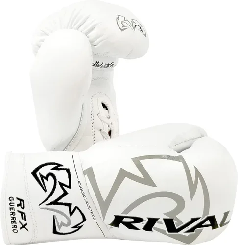 Miniatura 5 de Guantes de boxeo RIVAL RFX-Guerrero Pro Fight, HDEF Hard, cierre con cordones, sensación más rígida y firme, aprobado para competición