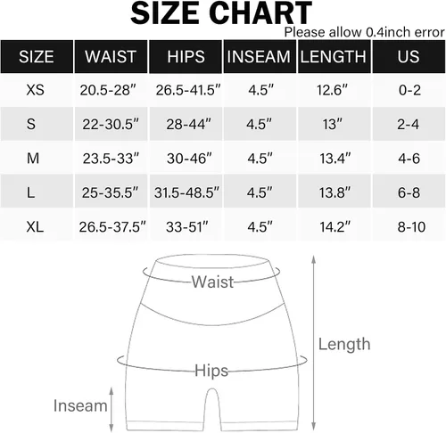 Miniatura 5 de AUROLA Pantalones cortos de entrenamiento para mujer, control de abdomen, a prueba de sentadillas, acanalados, gruesos, sin costuras, pantalones
