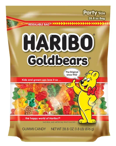 Miniatura 11 de HARIBO - Gomitas de ositos, bolsa resellable de 10 onzas, sabores surtidos