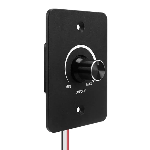 RGBZONE Interruptor de atenuación LED de 12V, 5A 60W, regulador LED para vehículos recreativos, interruptor de atenuación PWM para autocaravanas,