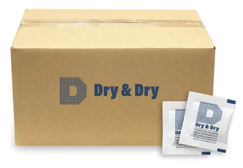 Miniatura 50 de Dry & Dry 0.04 oz [50 paquetes] Paquetes de gel de sílice desecantes, paquetes de sílice - Paquetes de gel de sílice recargable, paquetes