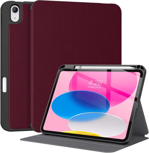 Miniatura 32 de Supveco Funda para iPad (A16) de 11ª generación de 11 pulgadas (2025), iPad de 10.9 pulgadas (2022) con soporte para lápiz, funda de alta calidad