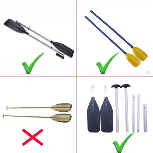 Miniatura 5 de 4 anillos universales de goteo para kayak y canoa, no más deslizamientos hacia arriba y hacia abajo (negro)