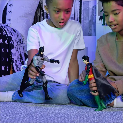 Miniatura 3 de DC COMICS BATMAN - FIGURINA BASIQUE 30 CM- Figurines Articulées 11.8 in À Collectionner - 6055697 - Modèle Aléatoire - Jouet Enfant 3 Ans et +