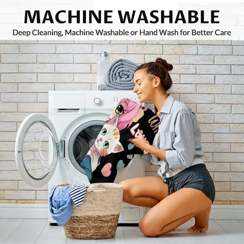 Miniatura 5 de Manta para niñas - 50x40 pulgadas, manta pequeña y linda para niños, adolescentes de 8 a 12 años - Solo una niña que ama regalos de mantas temáticas