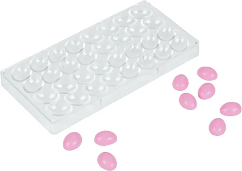 Miniatura 13 de Restaurantware Pastry Tek - Moldes de postre de 10.8 x 5.3 pulgadas, 10 moldes de cilindro rígido para chocolate, 24 cavidades, aptos