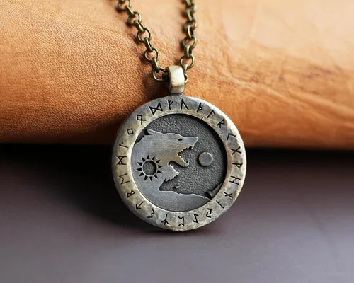 Miniatura 45 de Collar Yin Yang para hombre, joyería colgante de alta calidad de aspecto antiguo, regalos de Yin Yang, joyería vikinga para hombres