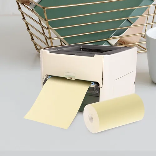 Miniatura 7 de NUOBESTY Rollo de papel térmico para recibos, 4 rollos, rollo de papel de caja registradora, papel de impresora térmica de recibos para máquina