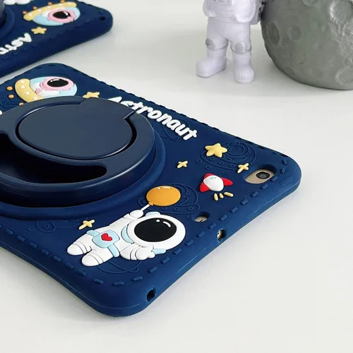 Miniatura 9 de Funda para tablet Samsung Galaxy Tab S6 Lite de 10.4 pulgadas 2022/2020 (SM-P610/P613/P615/P619) con soporte giratorio de 360°, agarre