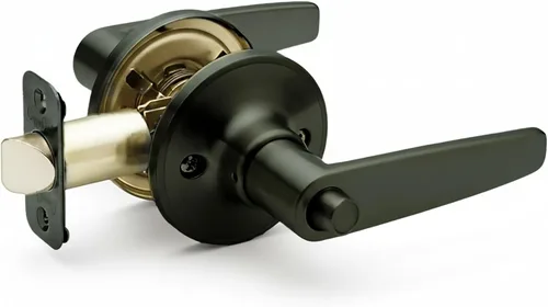 Miniatura 9 de Copper Creek DL1230SS - Palanca de puerta Daley con función de privacidad, acabado satinado inoxidable