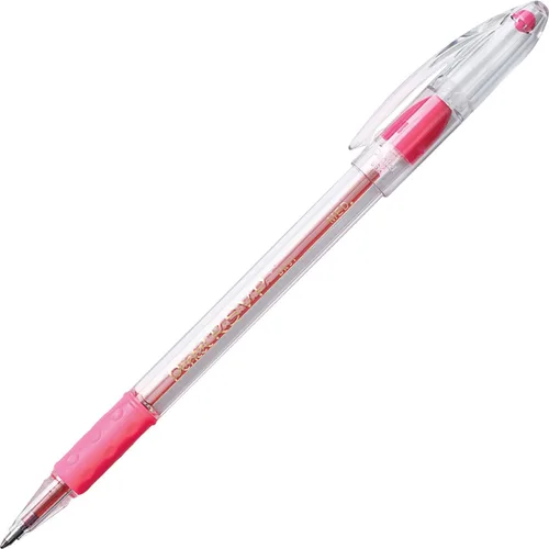 Miniatura 3 de Pentel R.S.V.P. Bolígrafo, trazo medio, tinta azul, paquete de dos unidades (BK91BP2C), Negro