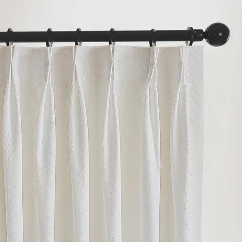 Miniatura 10 de Cortinas traslúcidas grises de 54 pulgadas de largo, juego de 2 paneles de lino plisado atemporal para privacidad, 2 paneles, 25 x 54 pulgadas, gris