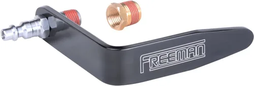 Miniatura 5 de Freeman PSTHSF – Gancho neumático de aluminio de 1 pulgada para herramienta con accesorio industrial recto de 1/4 pulgada