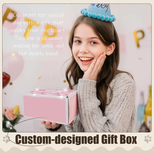 Miniatura 7 de Regalo de cumpleaños para adolescentes, caja de feliz cumpleaños para niña, cosas lindas y modernas para niñas preadolescentes, Navidad, lindos