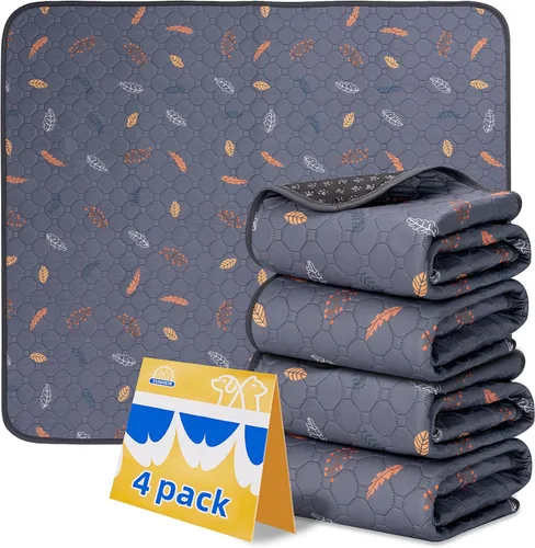 Miniatura 20 de Sunheir - Almohadillas lavables reutilizables orina de cobayas, forros impermeables absorbentes para jaulas cobayas conejos conejillos de indias