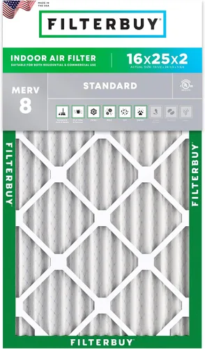 Miniatura 22 de Filterbuy - Filtro de aire MERV 8 de 8x14x1, defensa esencial contra el polvo y las alergias (1 unidad), filtros plisados electrostáticos