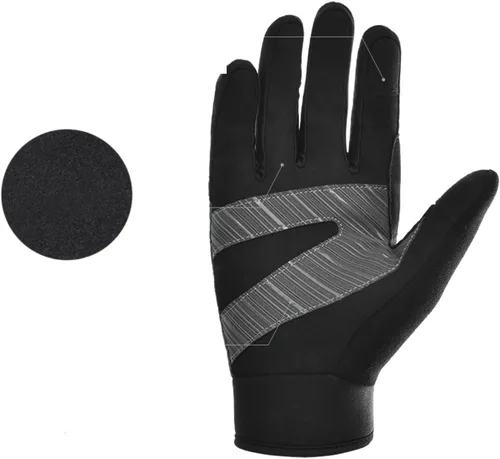 Miniatura 2 de SOOVI Sports Gloves Luvas Ciclismo Outdoor Sport Winter Mittens Cycling Full Finger Gloves Luvas De Bicicletas Touch Screen Long Glove