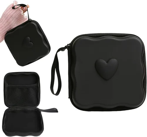 Miniatura 21 de Funda de almacenamiento para cargador, diseño de ondas, protector de cargador de viaje, organizador de cables para auriculares, caja