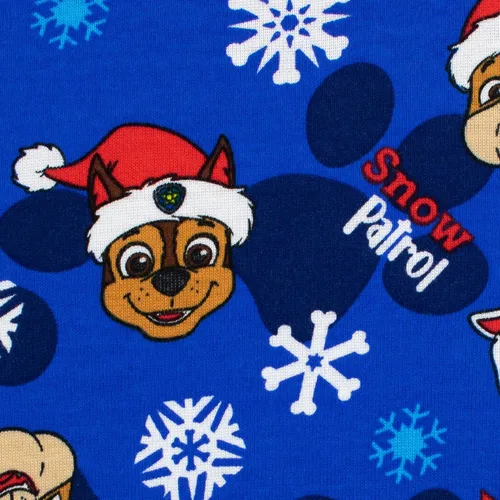 Miniatura 3 de Paw Patrol Pijama de Navidad para niños, Azul, Rojo
