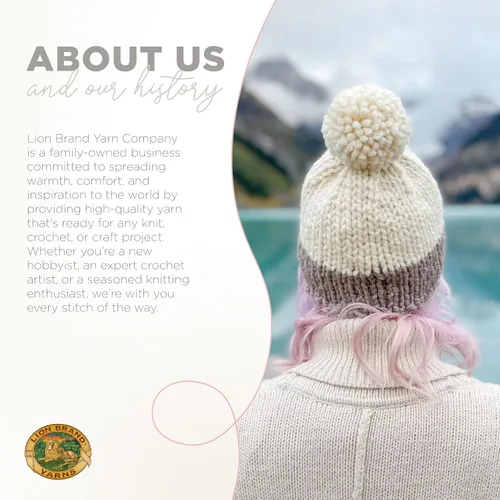 Miniatura 7 de Lion Brand Yarn - Ovillo de lana Wool-Ease Thick & Quick color fuerza aérea