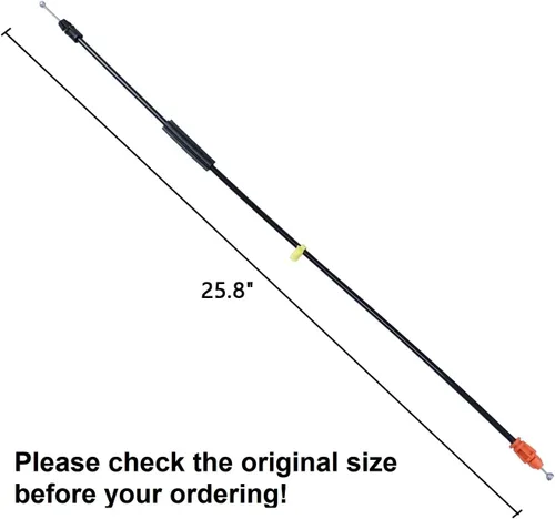 Miniatura 4 de Kit de pestillo de cable de puerta compatible con Chevy Silverado Tahoe Yukon Sierra Escalade 2007-2014, 25.8" para puertas delanteras del lado
