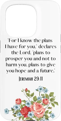 Miniatura 14 de iPhone 13 Pro Max Sé los planes que tengo para ti, dice el Señor Jeremías 29:11