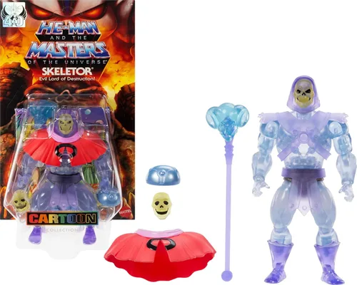 Miniatura 9 de Masters of The Universe Origins - Figura de acción Buzz-Off Cartoon Collection, 5.5 pulgadas, líder de abeja de TV de los años 80 alado y con gafas