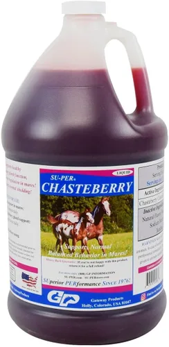Miniatura 6 de SU-PER Suplemento de Chasteberry para caballos, apoya la regulación hormonal y la función saludable de las glándulas pituitarias en yeguas