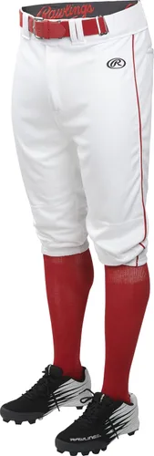 Rawlings Mens Rawlings Launch Series Baseball Pants Knicker Fit Adult Sizes Piped Multiple Colors