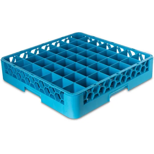 Miniatura 16 de Carlisle FoodService Products RG3614 OptiClean - Estante de vidrio con 36 compartimentos, compartimentos de 2.94 pulgadas, color azul (paquete de 6)