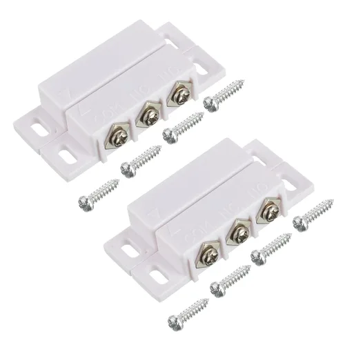 Miniatura 10 de Interruptor magnético de láminas normalmente abierto y normalmente cerrado NC NO interruptor de proximidad magnético para alarma de puerta, 5
