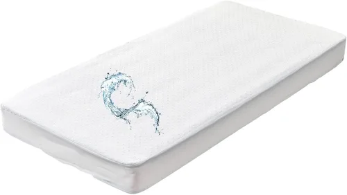 Miniatura 11 de Protector de Colchón de Bambú y Viscosa Kingnex para Cama Individual, Refrigerante, Impermeable, Transpirable, Silencioso, Ajustado, Funda de Colchón