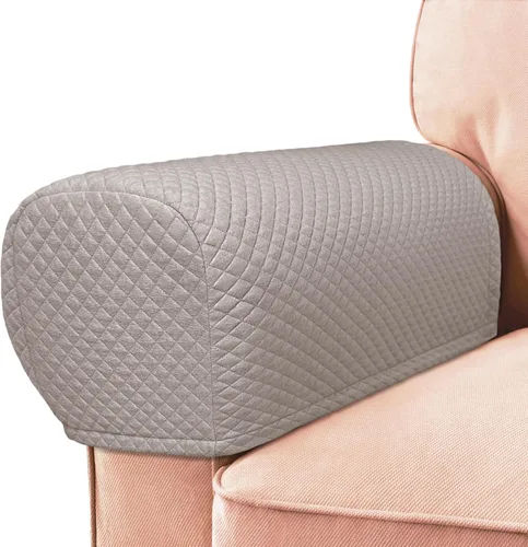 Miniatura 11 de Roytub Fundas para Reposabrazos de Sofá, Fundas para Reposabrazos, Funda Elástica para Reposabrazos para Sofás, Sillón, Sofá de Dos Plazas, Sillón