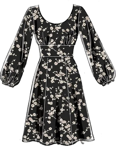 Miniatura 7 de McCall's Patterns M7802E5 McCall's - Patrones de costura para mujer, con escote abierto, tallas 14-22, 14-16-18-20-22, blanco