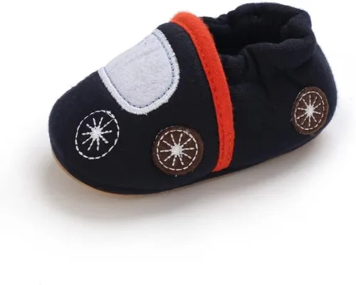 Tenis de suela antideslizante para recién nacidos, pantuflas ajustables de dibujos animados, unisex, para niños y niñas, zapatos para primeros pasos