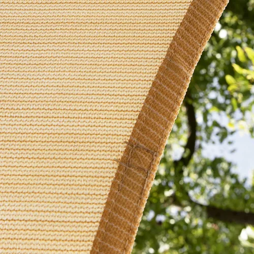 Miniatura 9 de Amgo Vela de Sombra Solar Triangular Beige de 12' x 12' x 12' para Exteriores Toldo Parasol UPF50+ AGTAPT12, 95% Bloqueo UV, Permeable al Agua