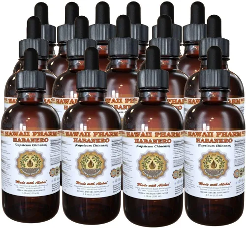 Miniatura 8 de Habanero (Capsicum chinense) Extracto Líquido 2x2 Oz