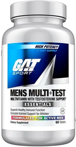 GAT SPORT Tabletas multivitamínicas premium para hombres Multi + Test (60 unidades)