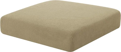 Miniatura 96 de Hokway Fundas de cojín elásticas para sofá Fundas de cojín para sofá Fundas de cojín de asiento de sofá Funda protectora de cojín(Chocolate, Mediano)