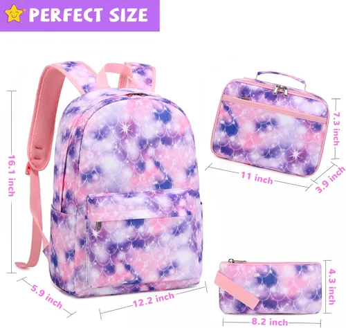 Miniatura 5 de Mochilas escolares para niñas, niños y adolescentes