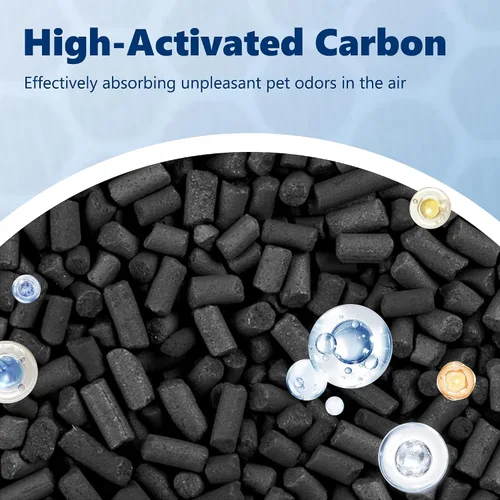 Miniatura 4 de Filtro de reemplazo para absorbente de toxinas Core 400S para purificador de aire inteligente WiFi LEVOIT Core 400S, Filtro de reemplazo H13 True