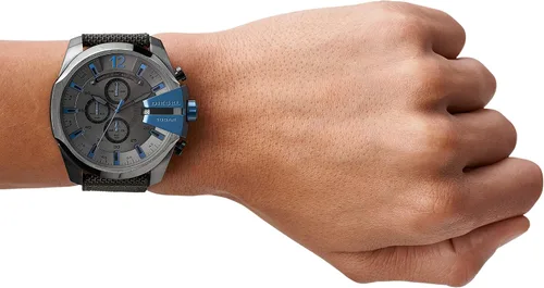 Miniatura 5 de Diesel, Mega Chief - Reloj de cuarzo con cronógrafo de acero inoxidable para hombre