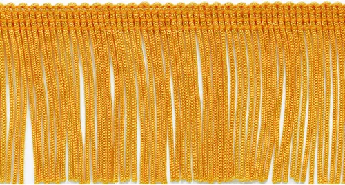 Miniatura 37 de Trims By The Yard Borde de flecos de cadena de 2 pulgadas, borde decorativo de flecos de poliéster, flecos versátiles para disfraces, uniformes