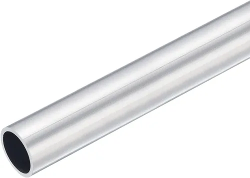 uxcell Tubo redondo de aluminio 6063, tubo de 27 mm de diámetro exterior y 23 mm de diámetro interior de 400 mm de longitud para proyectos de